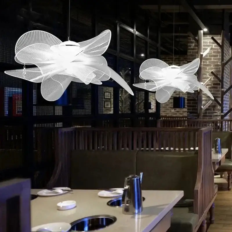 Suspension Luminaire Blanche Design Haut De Gamme Métal Blanc