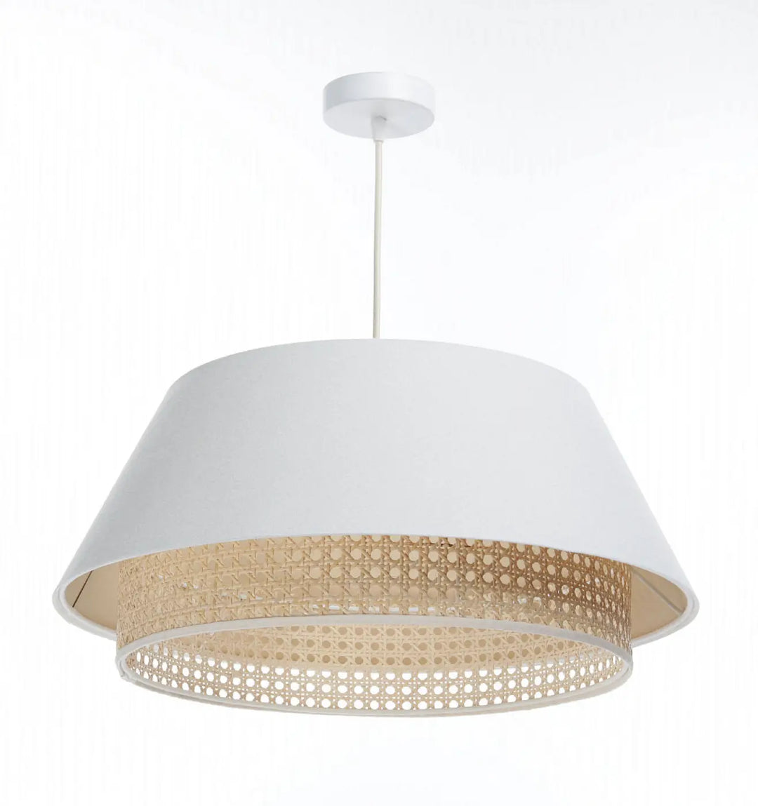 Suspension Luminaire | SENSEI RATTAN (Blanc)