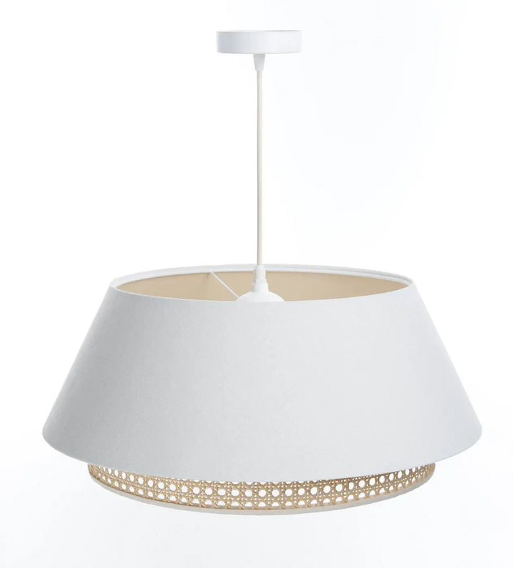 Suspension Luminaire | SENSEI RATTAN (Blanc)