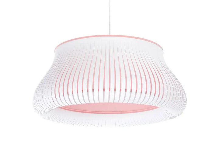 Pendelleuchte Oblo – White/Pink