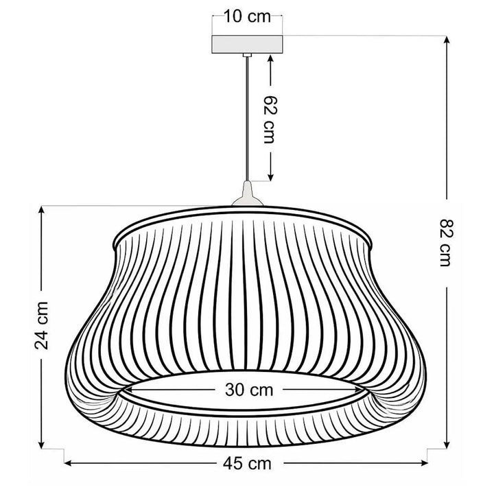Suspension luminaire oblo blanc rose avec design incurvé élégant et finition métallique moderne pour un éclairage contemporain