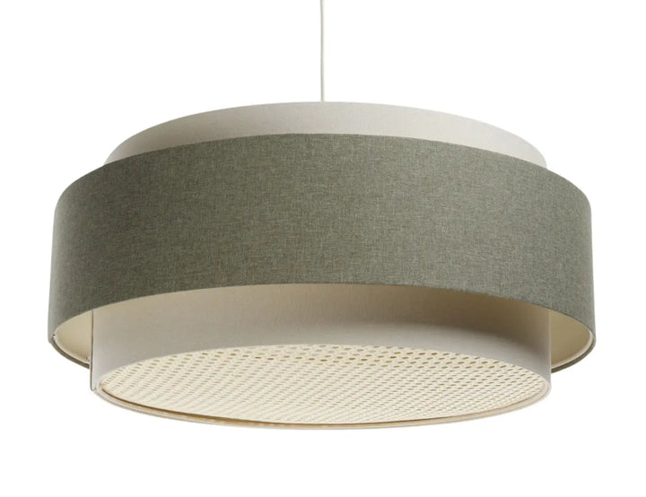 Pendant lamp Doblo BOHO ELEGANT – Creme/Olive/Ecru