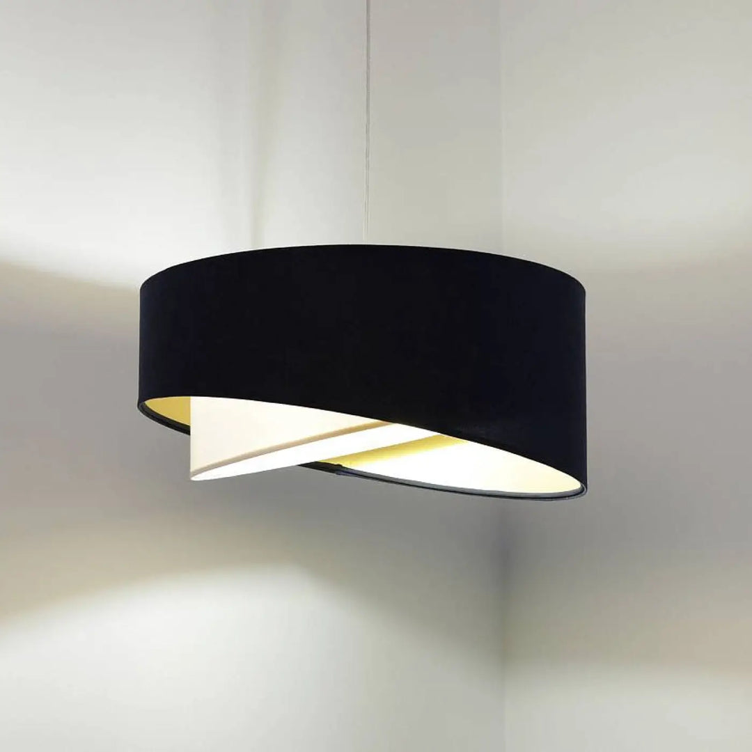 Suspension Luminaire | GALAXY AURIC (Bleu Marine/Blanc)