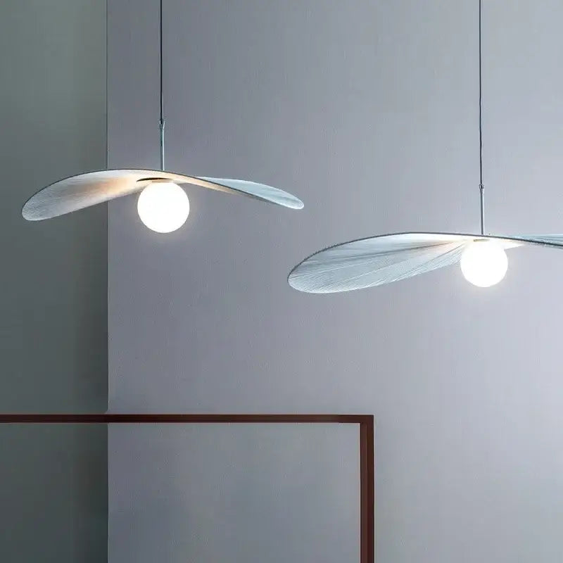 Suspension design contemporain en tissu élégant chic