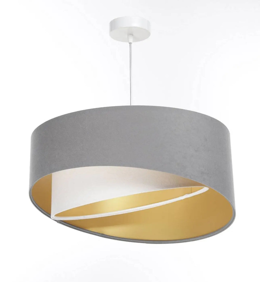 Suspension Luminaire | GALAXY AURIC (Gris/Blanc)