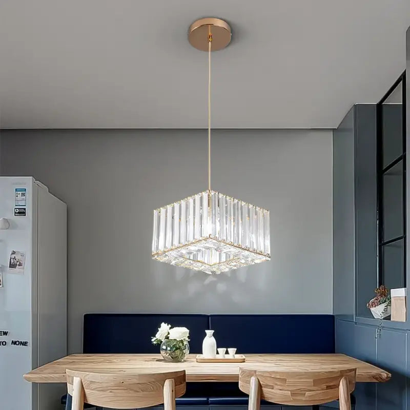 Suspension Luminaire Design Industriel avec Abat-Jour en Verre

