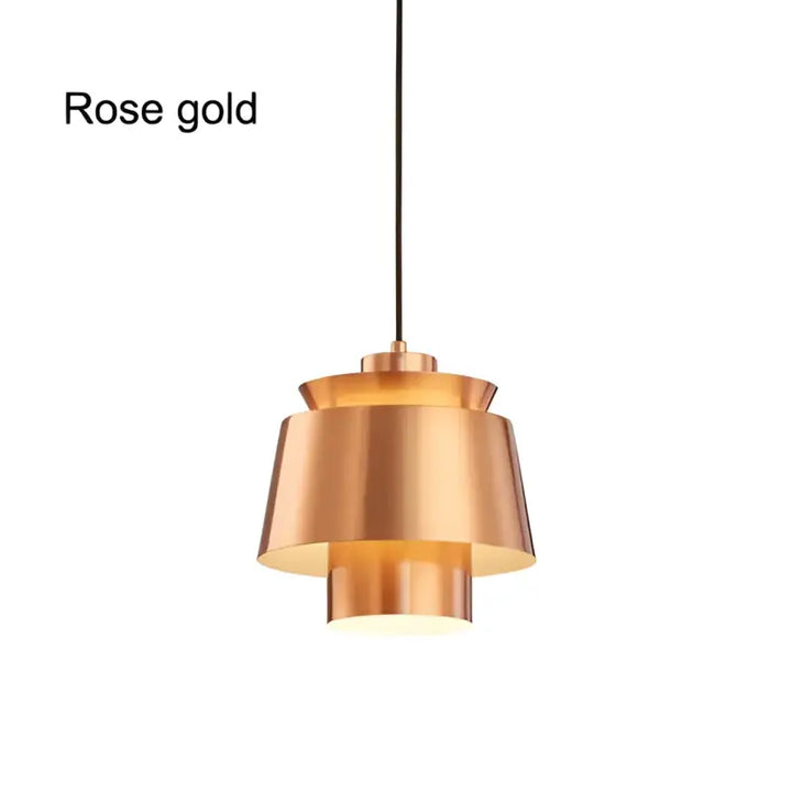 Suspension luminaire design moderne en métal coloré design