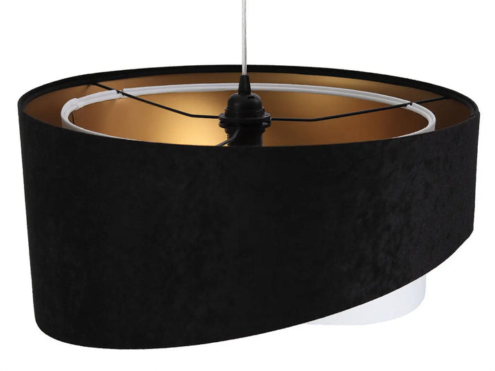 Suspension Luminaire | GALAXY AURIC  (Noir/Blanc)