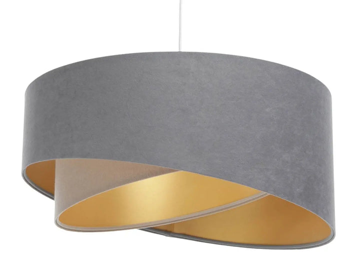 Pendant lamp Galaxy Auric – Grey/Beige