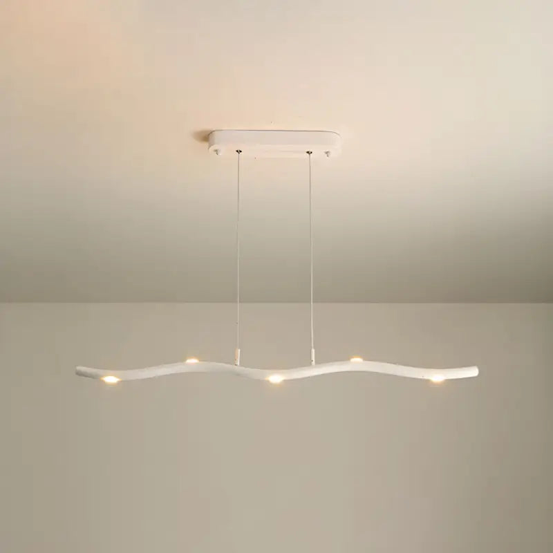 Suspension luminaire en forme de branche minimaliste moderne