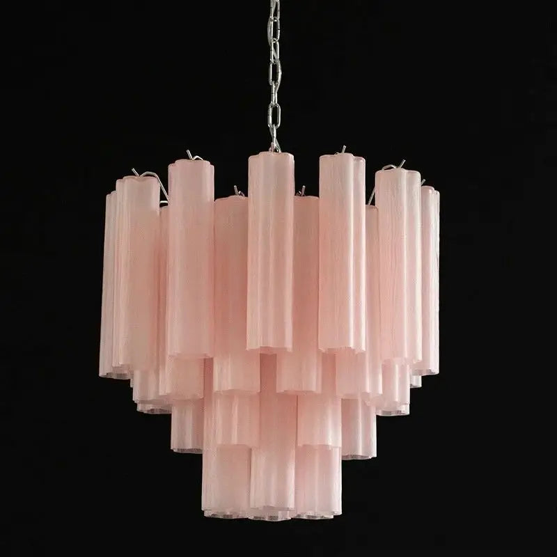 Suspension moderne avec abat‑jour en verre style classique