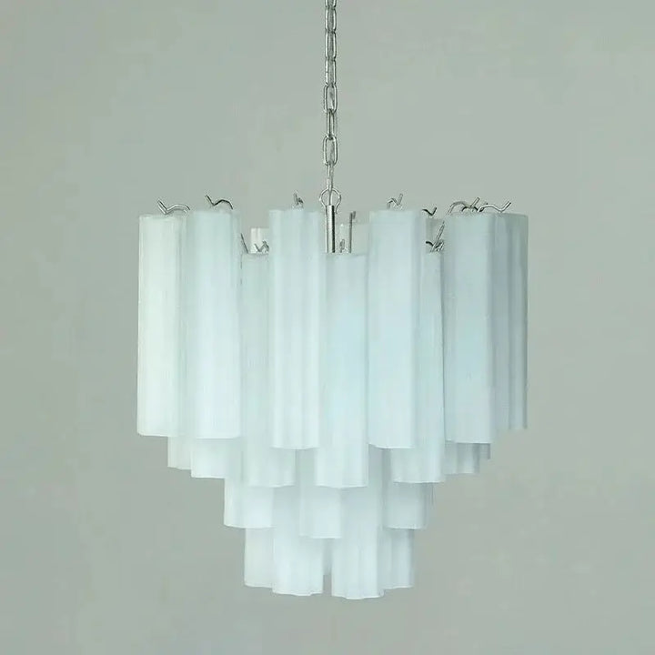 Suspension moderne avec abat‑jour en verre style classique