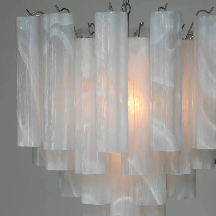 Suspension luminaire moderne avec abat-jour en verre