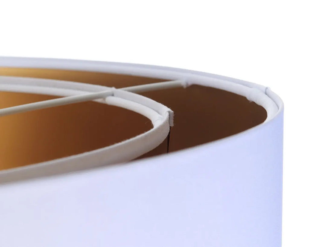 Suspension Luminaire | DUO (Blanc/Doré)
