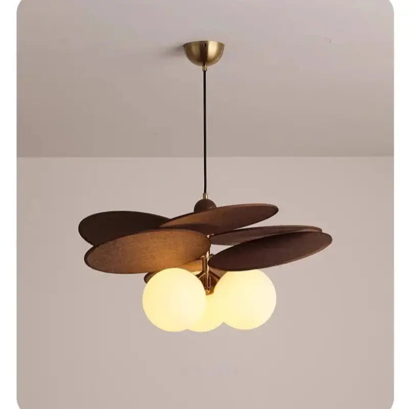 Suspension Luminaire Moderne Bois Et Métal Style Naturel