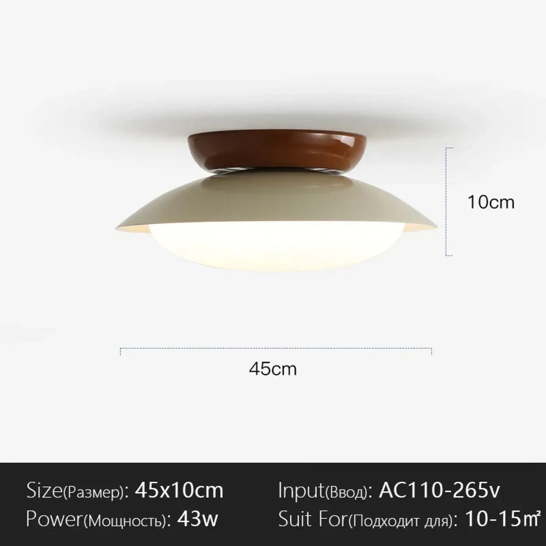 Suspension luminaire moderne design épuré en métal chic