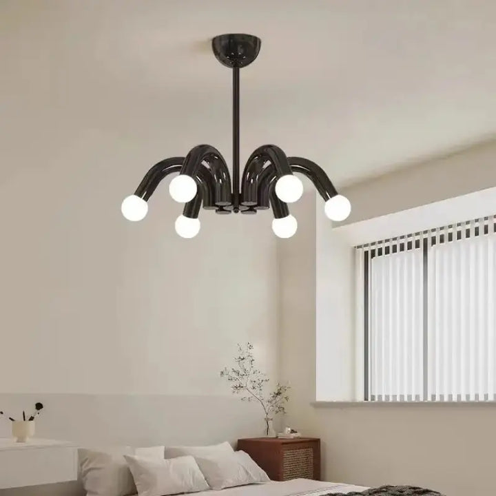 Suspension Luminaire Moderne Original Avec Boules Lumineuses

