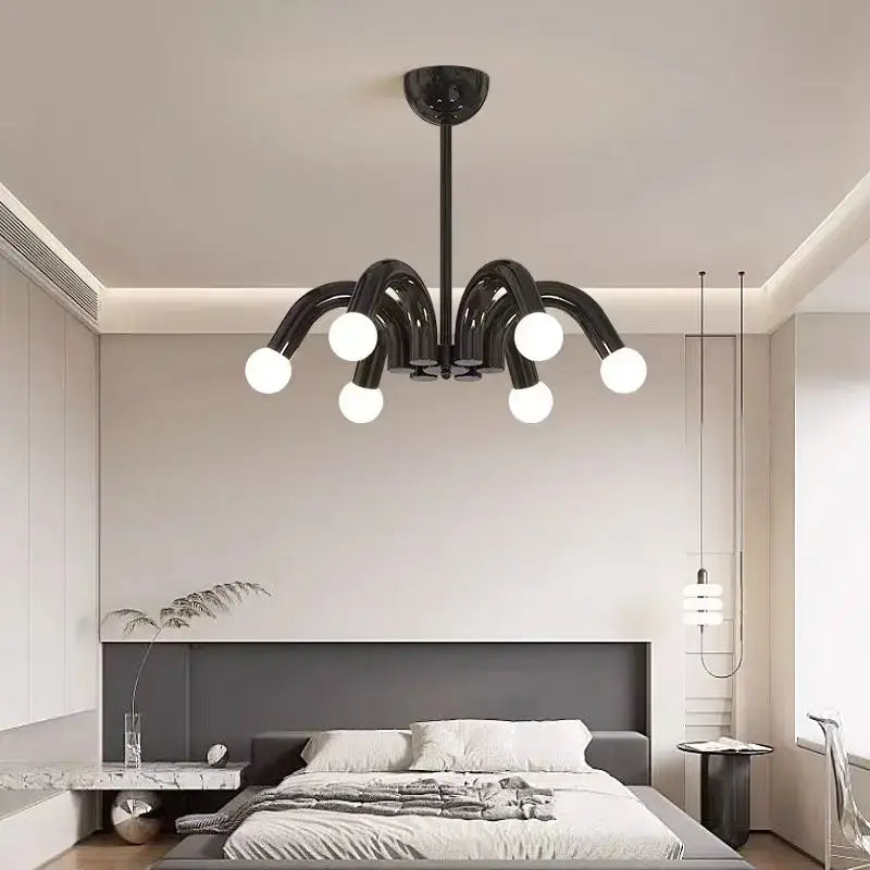 Suspension Luminaire Moderne Original Avec Boules Lumineuses

