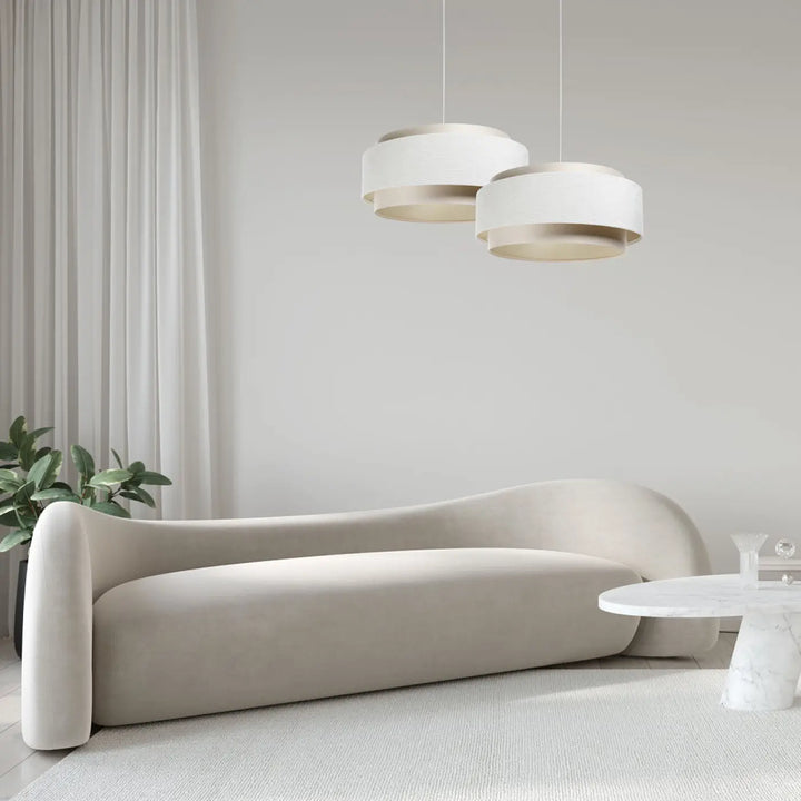 Suspension Luminaire | DOBLO CLASSIC (Crème)