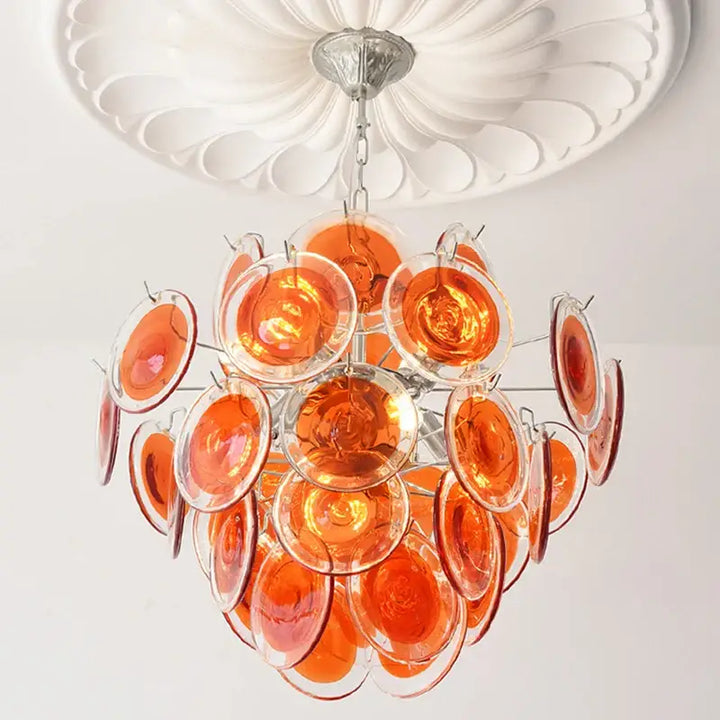 Suspension luminaire moderne en verre élégant raffiné