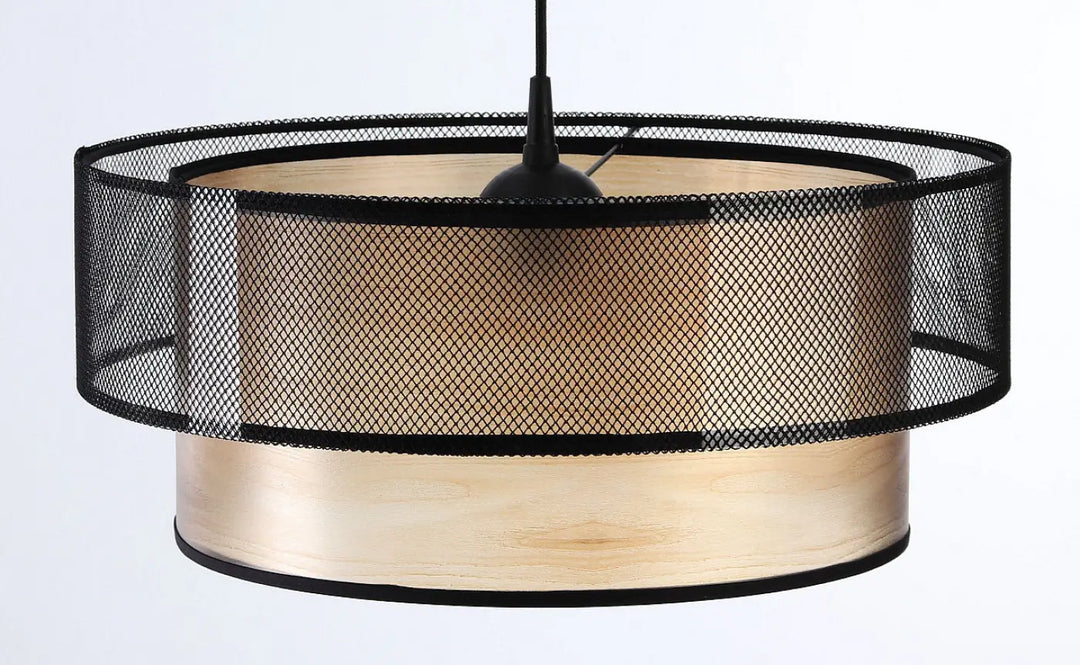 Suspension Luminaire | DUO (Noir/Beige)
