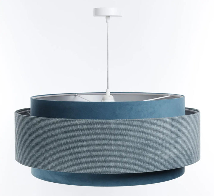 Suspension Luminaire | DOBLO CLASSIC (Bleu Clair/Argent)