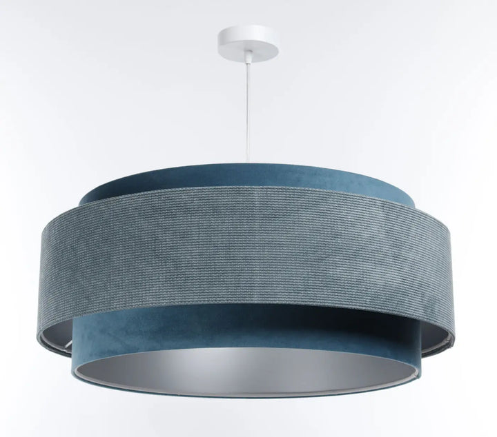 Suspension Luminaire | DOBLO CLASSIC (Bleu Clair/Argent)
