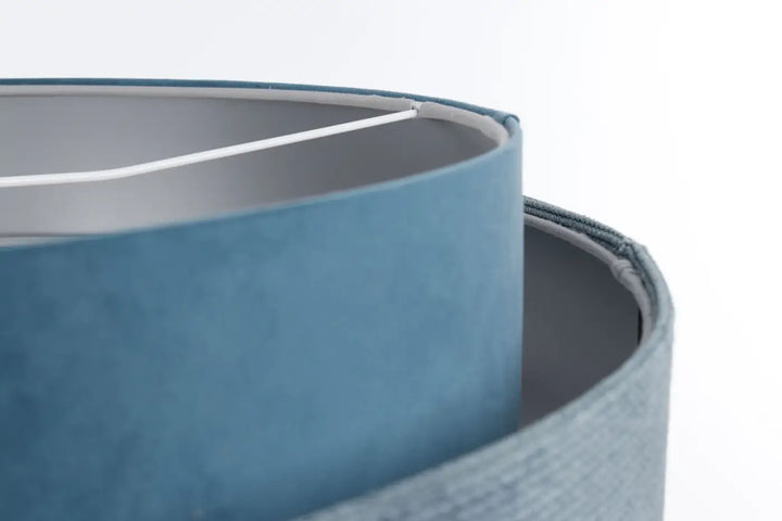 Suspension Luminaire | DOBLO CLASSIC (Bleu Clair/Argent)