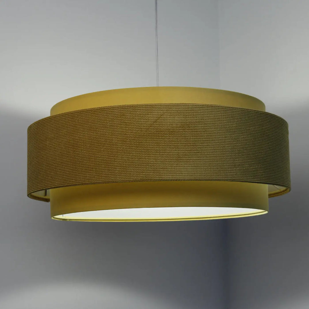 Suspension Luminaire | DOBLO CLASSIC (Jaune/Blanc)
