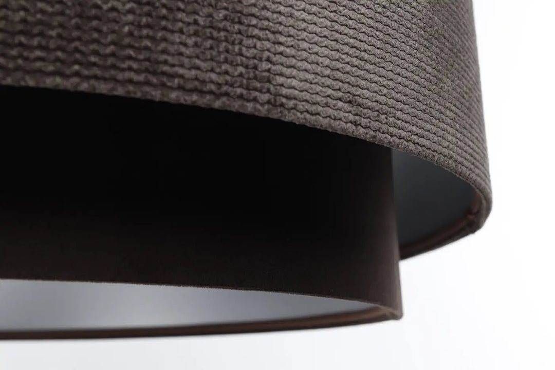 Suspension Luminaire | DOBLO CLASSIC (Marron/Argent)