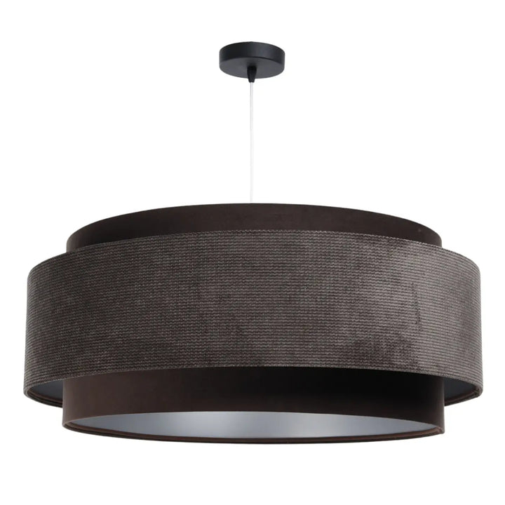 Suspension Luminaire | DOBLO CLASSIC (Marron/Argent)