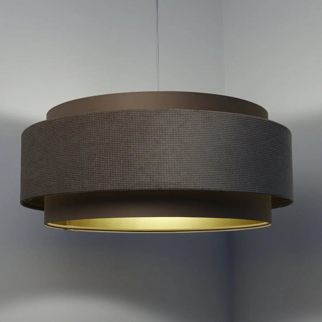 Suspension Luminaire | DOBLO CLASSIC (Moka/Doré)