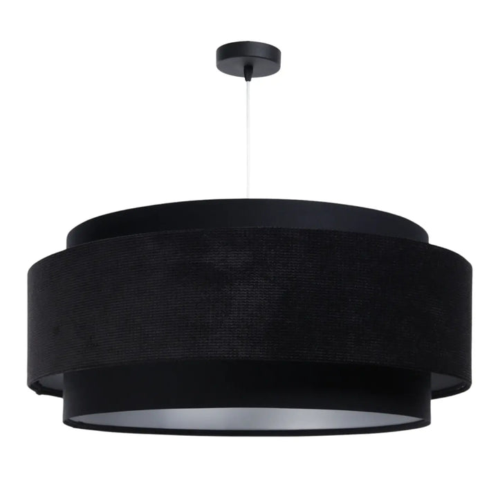 Suspension Luminaire | DOBLO CLASSIC (Noir/Argent)
