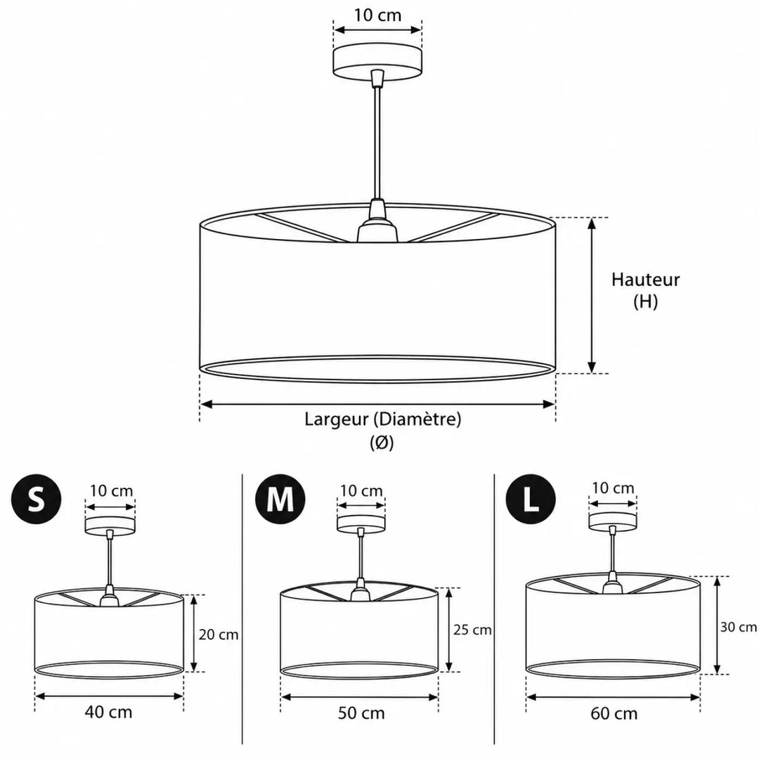 Suspension luminaire glamour structural velour en tissu noir avec cadre métallique élégant équilibre parfait en trois tailles