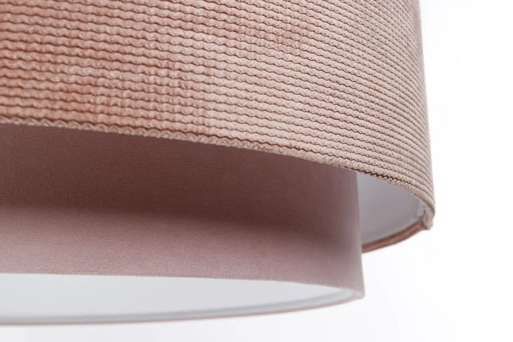 Suspension Luminaire | DOBLO CLASSIC (Rose Pâle/Blanc)