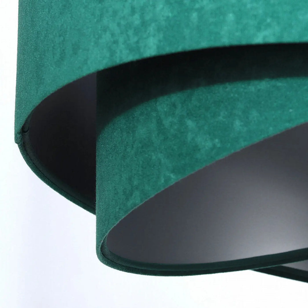 Suspension Luminaire | GALAXY VELOUR 50 cm (Vert/Argent)