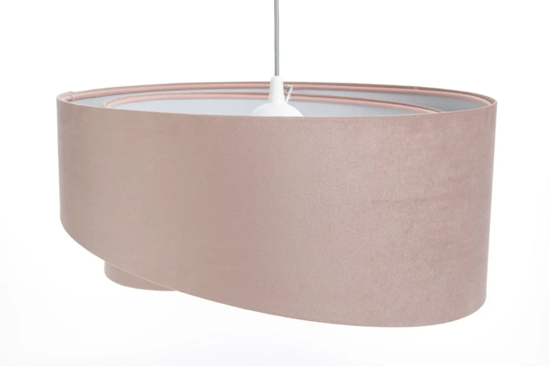 Suspension Luminaire (Vieux Rose/Gris Clair)