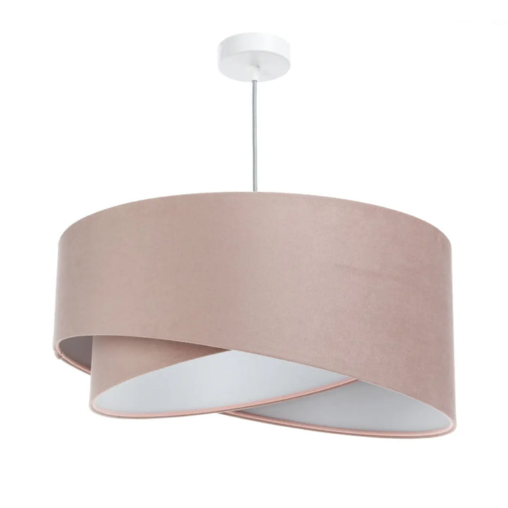 Suspension Luminaire (Vieux Rose/Gris Clair)