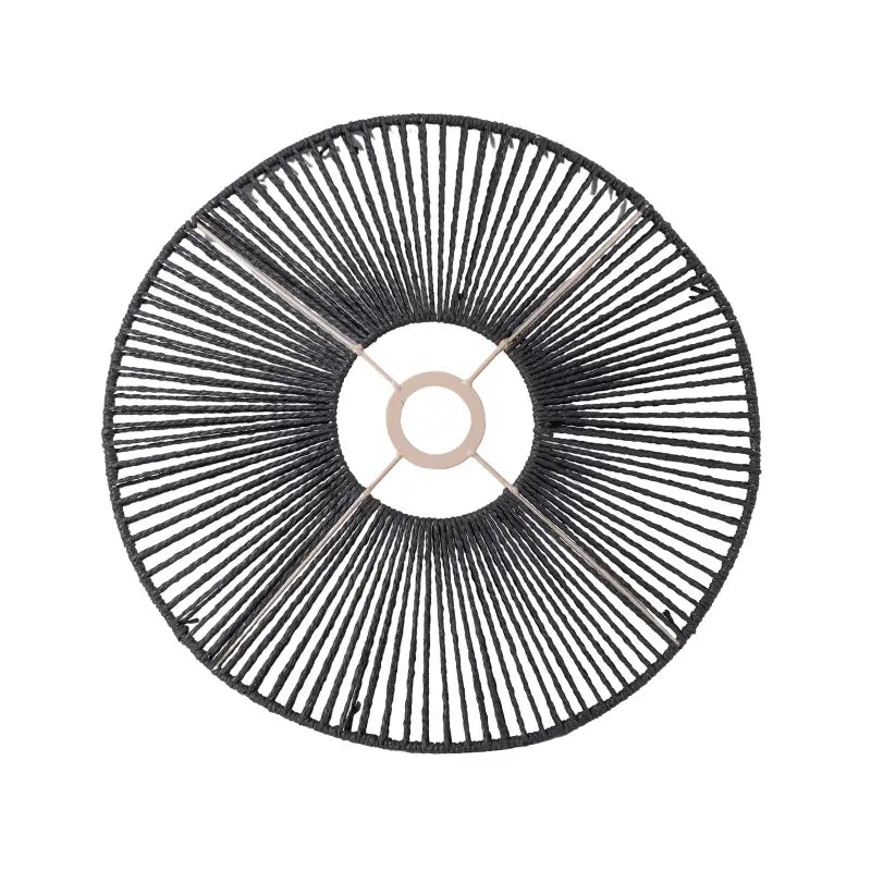 Suspension luminaire tressé naturel design moderne beige