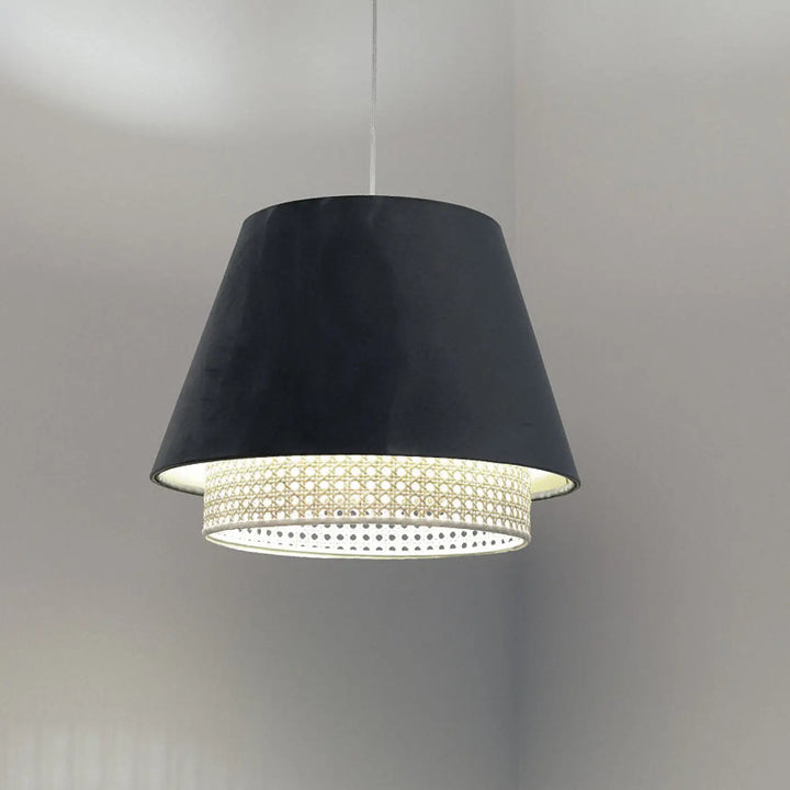 Suspension Luminaire | SENSEI RATTAN (VERT)