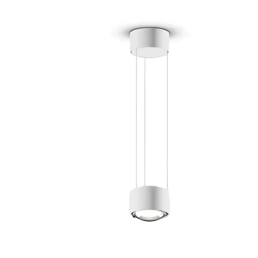 Suspension luminaire briss blanc cylindrique en verre cristallin avec design moderne et suspension luxe en laiton doré