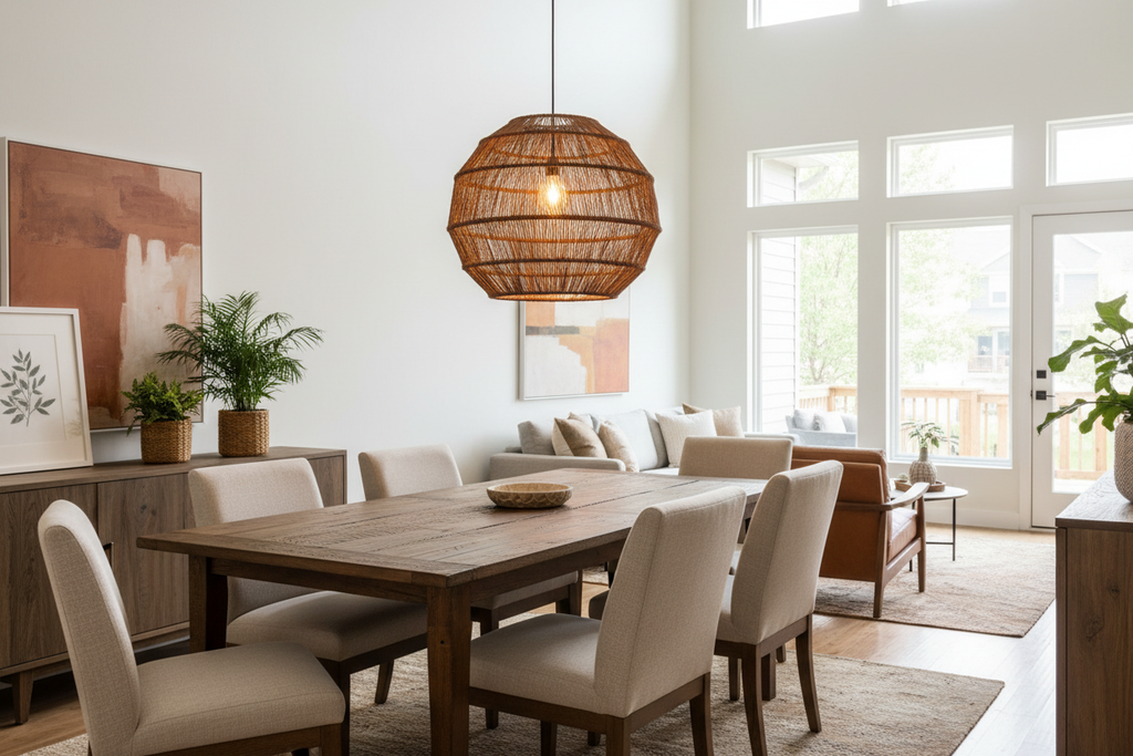 resin pendant light