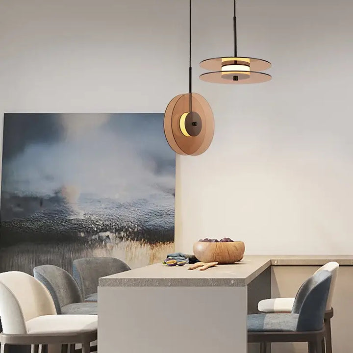 Modern Creative Led Pendant Lights Glass Home Decor Design for Bedroom Bedside Table Dining Hanging Lamp Indoor