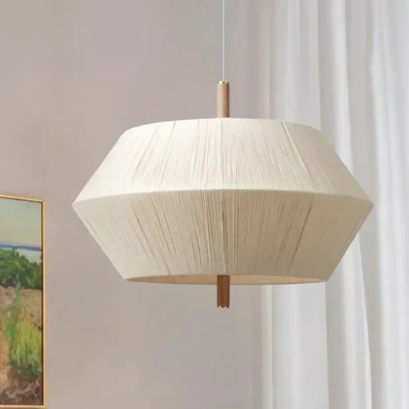 suspension-moderne-en-lin-beige-et-blanc-avec-d-tails-en-bois-chic