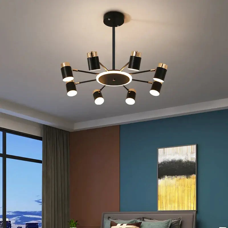 Nordic chandelier Living room lustre simple modern restaurant bedroom led lamps indoor lighting decoration Dining table