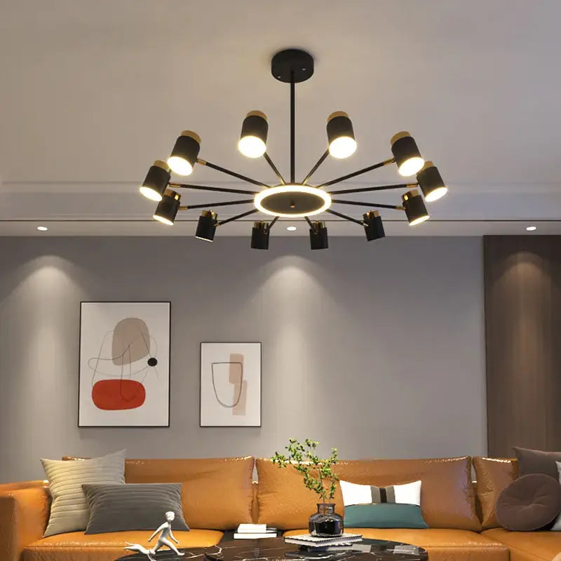 Nordic chandelier Living room lustre simple modern restaurant bedroom led lamps indoor lighting decoration Dining table