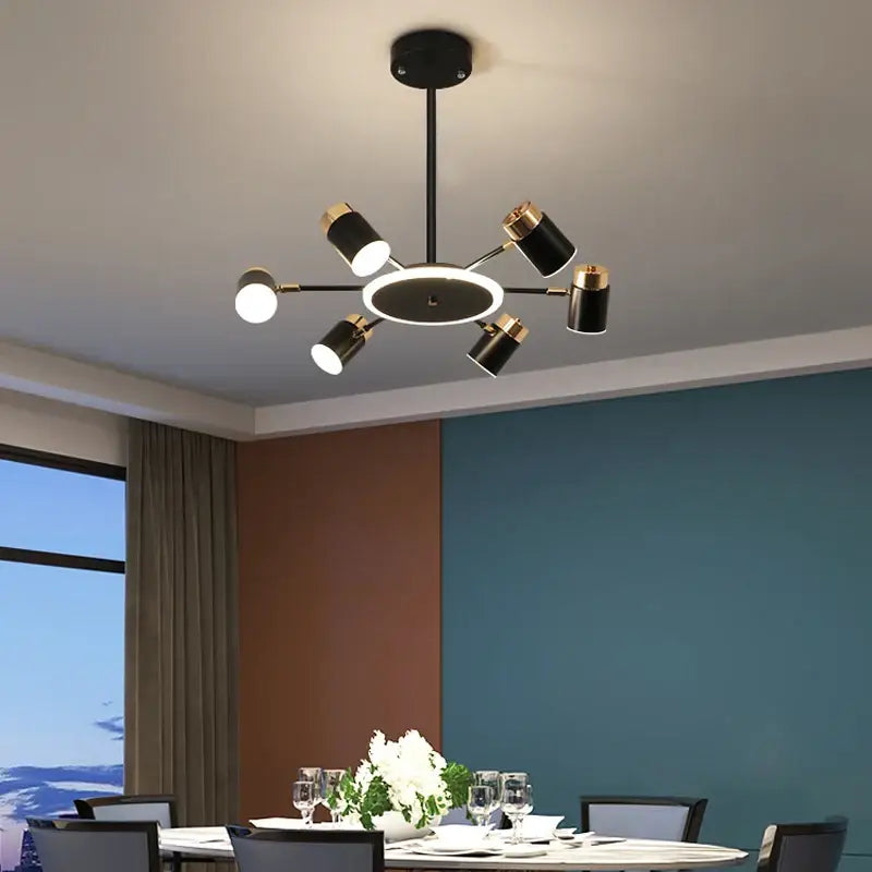 Nordic chandelier Living room lustre simple modern restaurant bedroom led lamps indoor lighting decoration Dining table