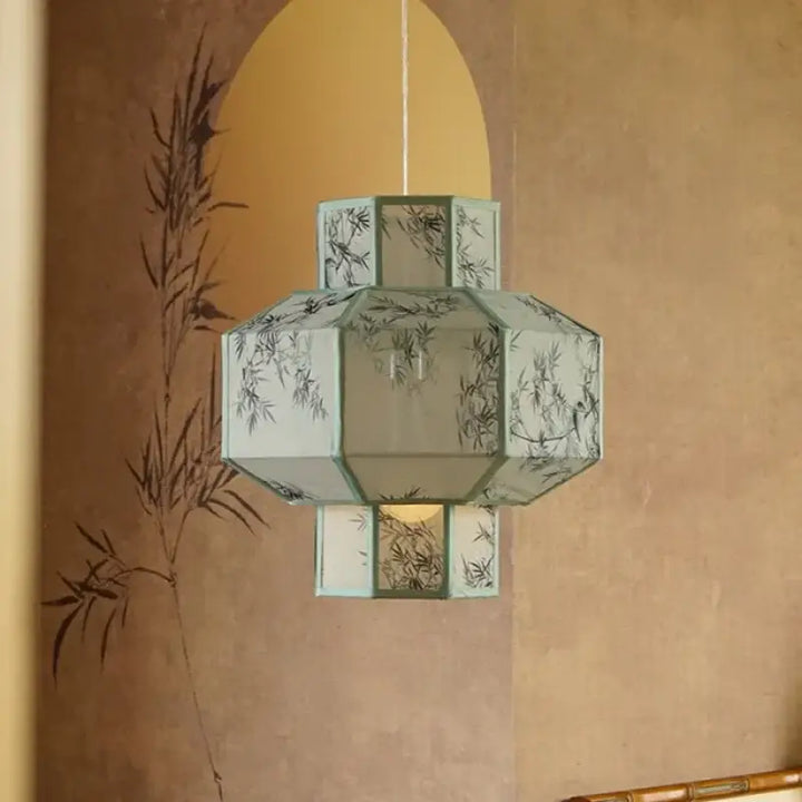 Suspension Moderne En Papier Inspirée Des Lanternes Traditionnelles