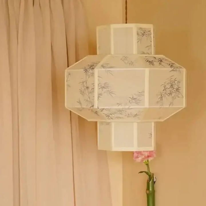 Suspension Moderne En Papier Inspirée Des Lanternes Traditionnelles