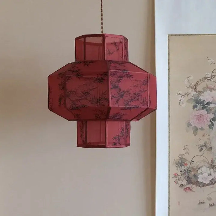 Suspension Moderne En Papier Inspirée Des Lanternes Traditionnelles